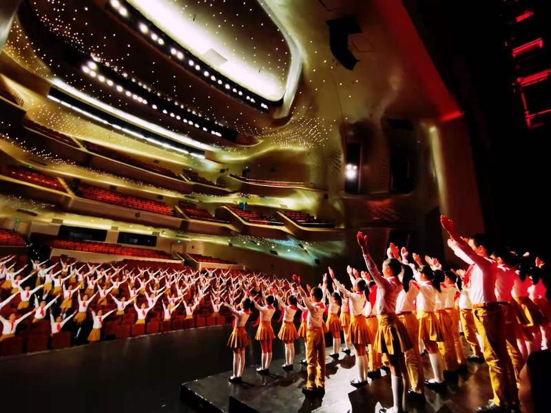 12月31日晚,广州大剧院童声合唱团将同时亮相广州大剧院和中央广播